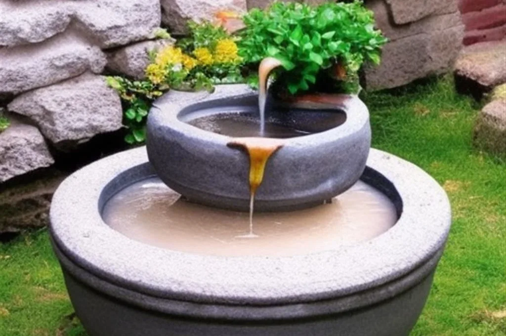 Jak zrobić małą fontannę w ogrodzie