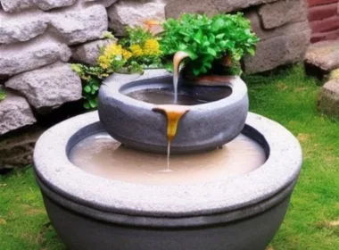 Jak zrobić małą fontannę w ogrodzie
