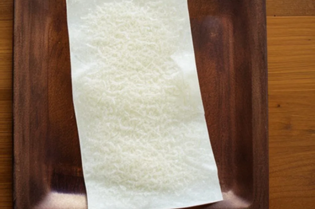 Jak zrobić papier ryżowy z mąki ryżowej