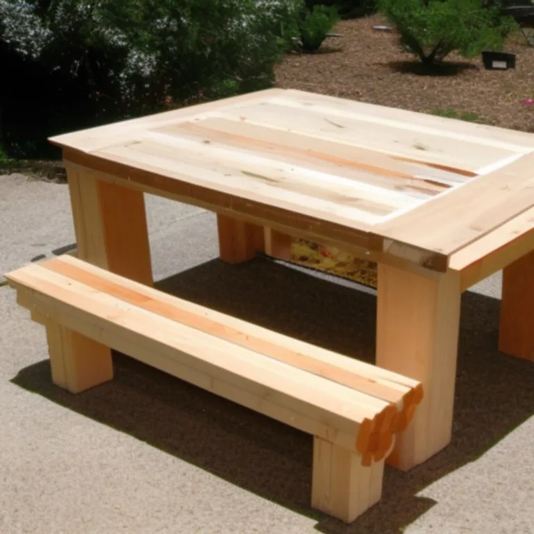 Jak zrobić stół na patio